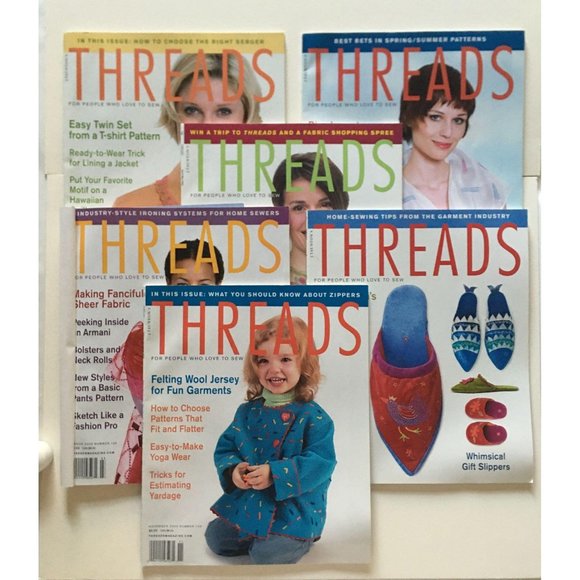 Bundle THREADS Magazine 2003 #104- 109 - Picture 1 of 13